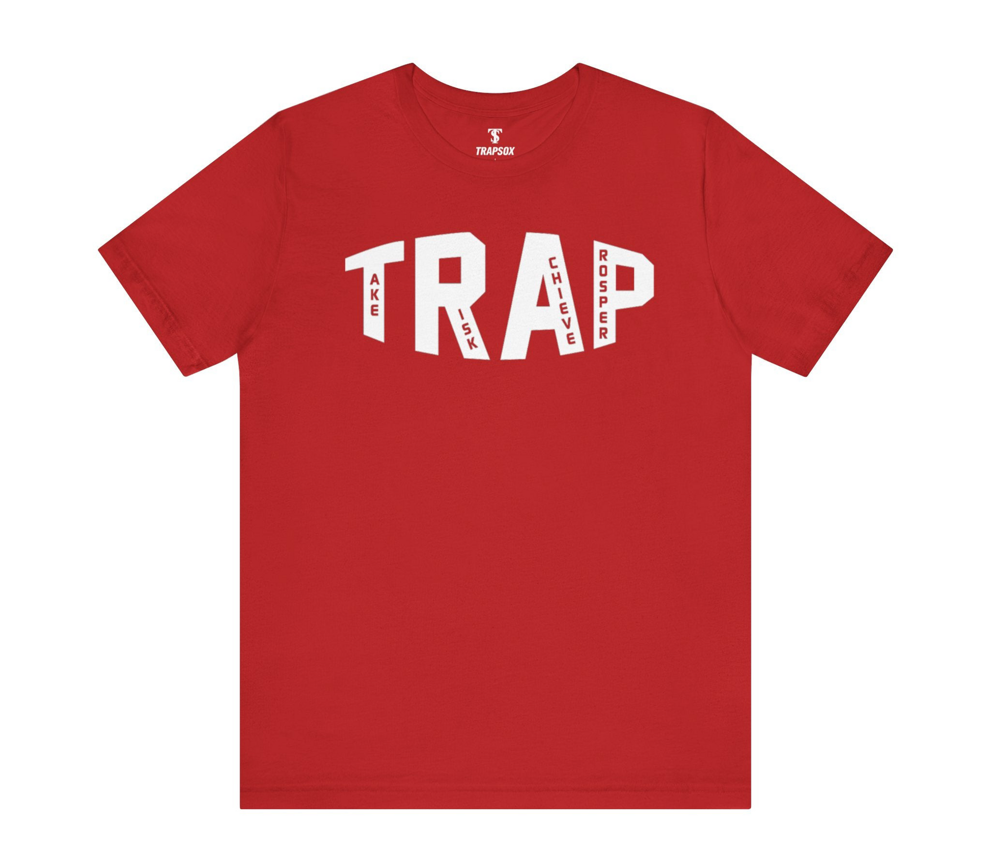 CLASSIC TRAP TEE (RED/WHITE)